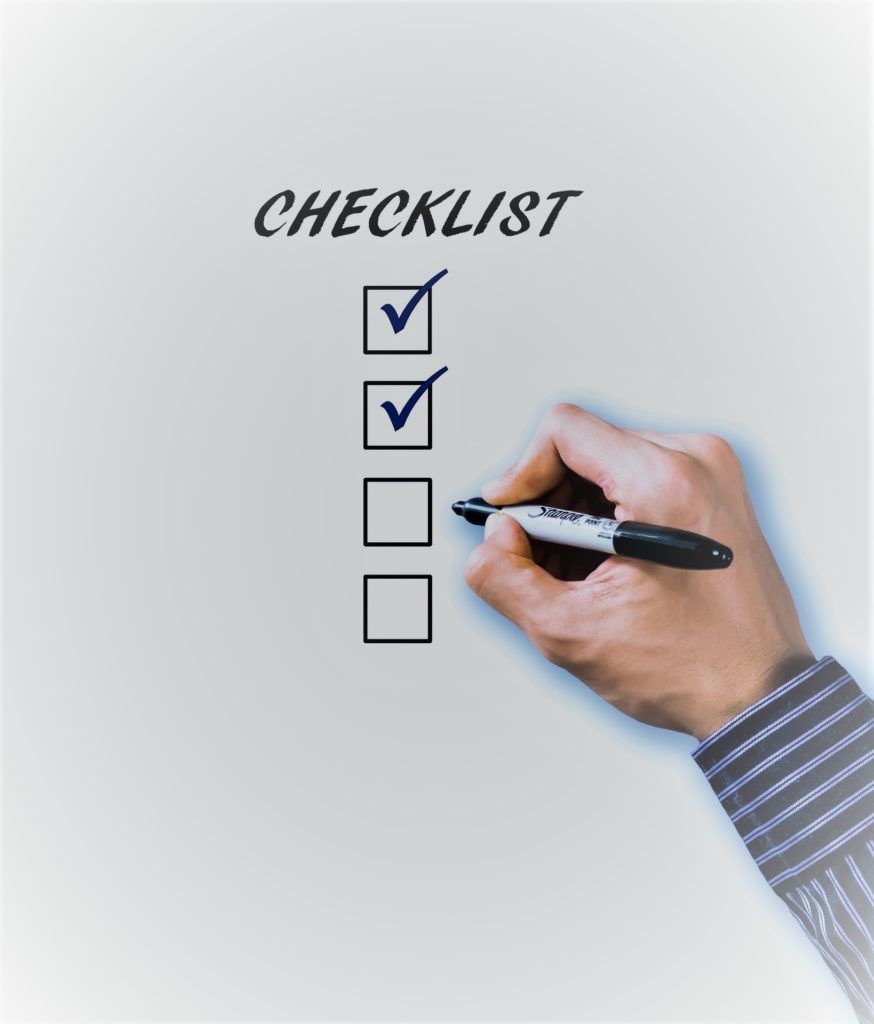 Jede Checkliste ist auch beim Copywriting einfach abzuarbeiten.